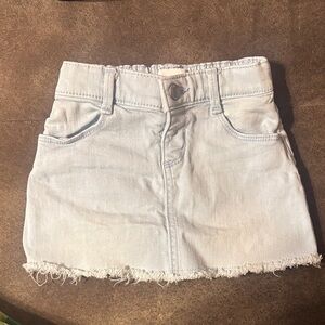 Old Navy Light Blue Denim Skirt for Kids